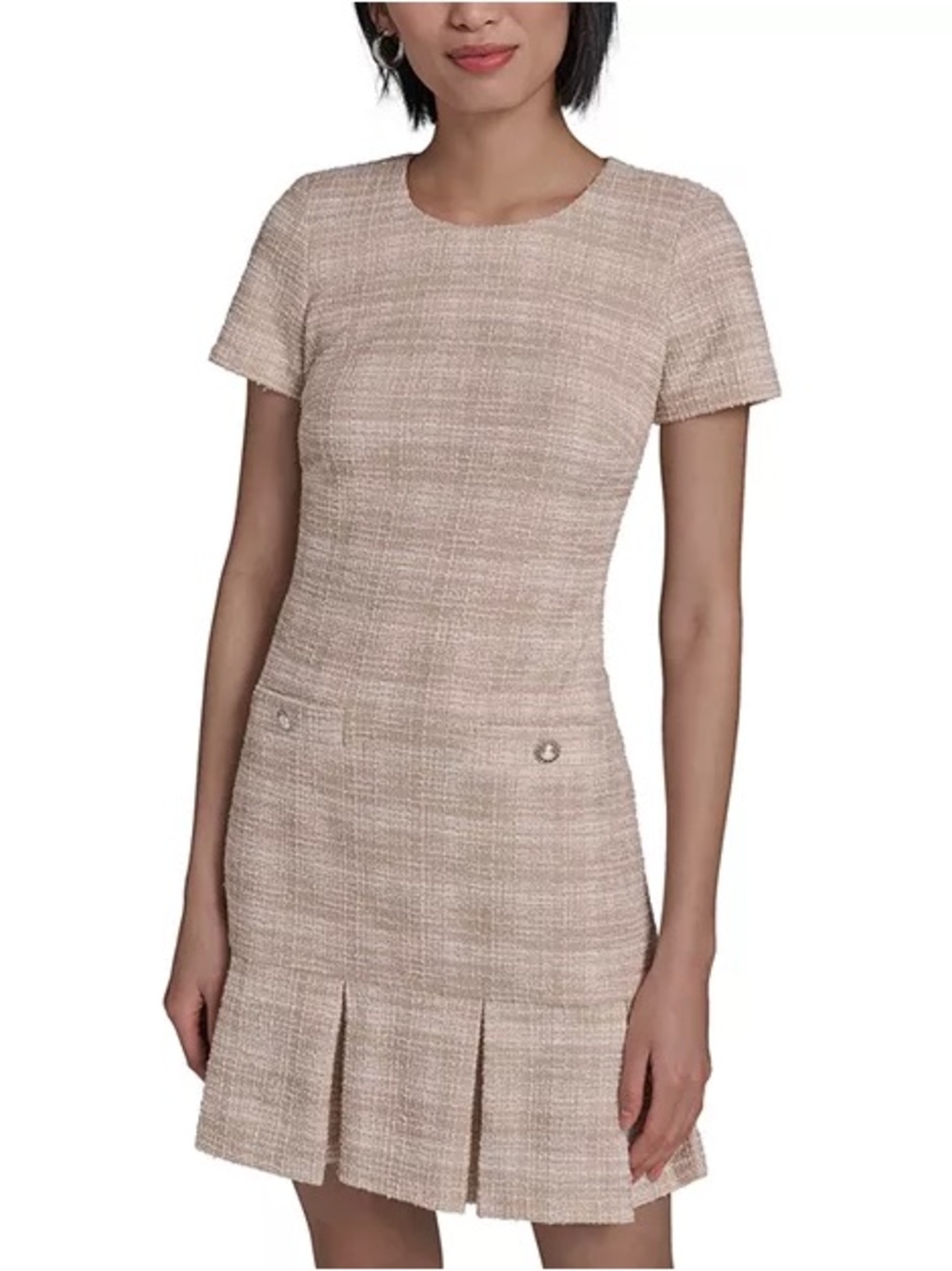 Karl Lagerfeld Paris Tweed Dress size 14 NWT